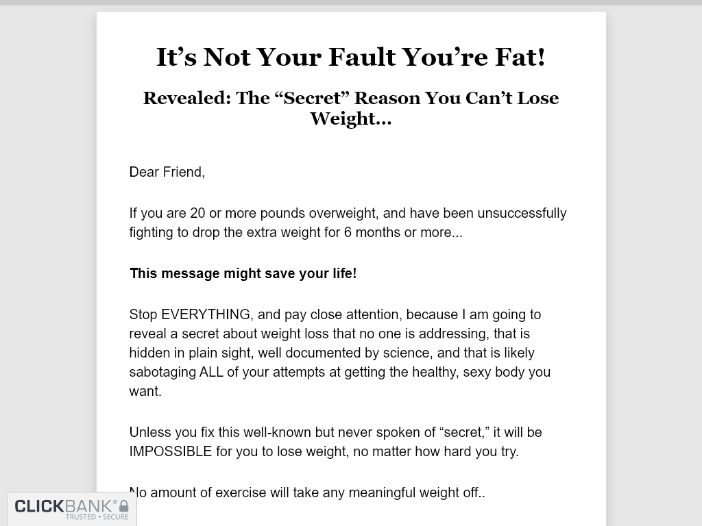 15 MINUTE WEIGHT LOSS REVIEW – THE PROS AND CONS I FOUND