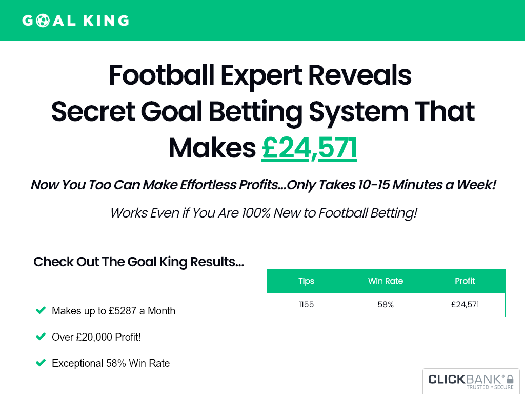 GOAL KING FOOTBALL TIPS REVIEW | THE BEST DECISION EVER?
