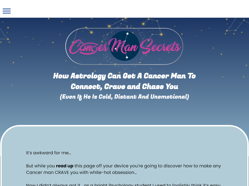 CANCER MAN SECRETS REVIEW : WHAT I LEARNED IN 24 HOURS