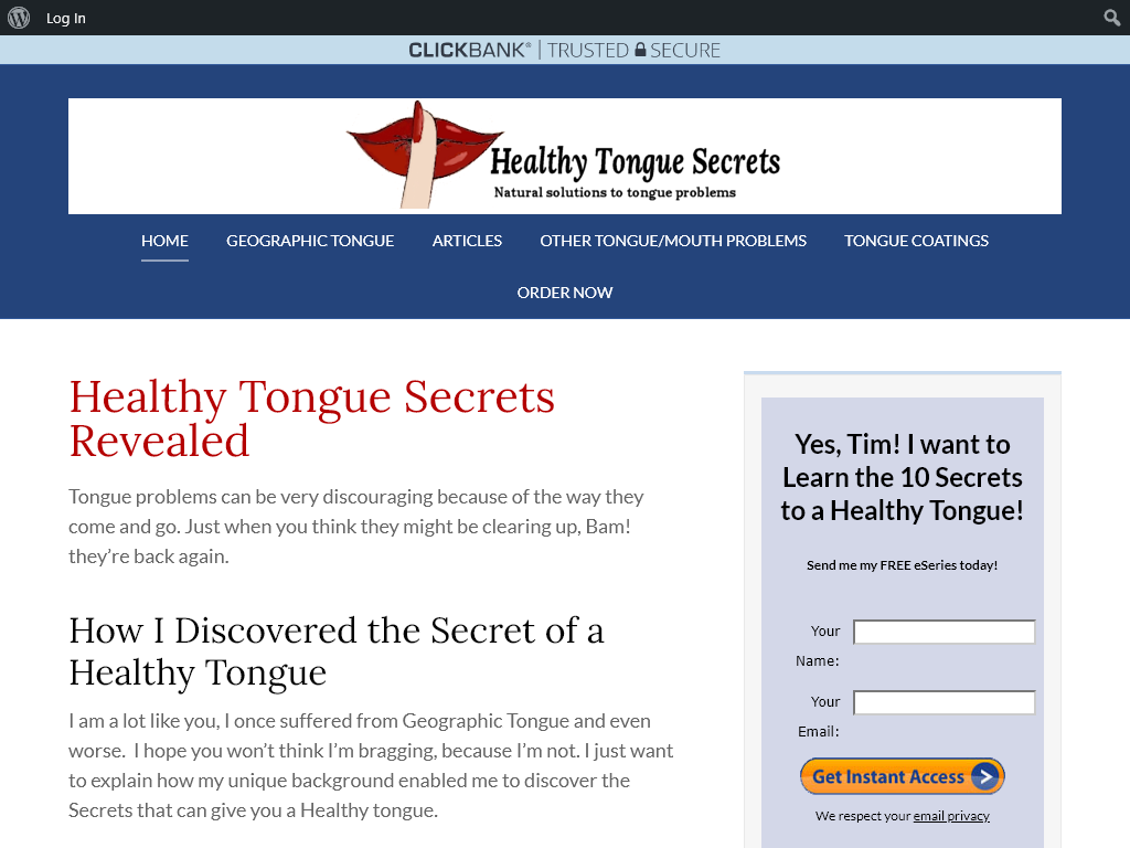 HEALTHY TONGUE SECRETS REVIEW – RESULTS THAT STAYED WITH ME
