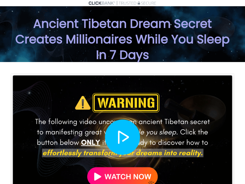 WEALTH DREAM CODE REVIEW : IS IT SAFE? MY INVESTIGATION