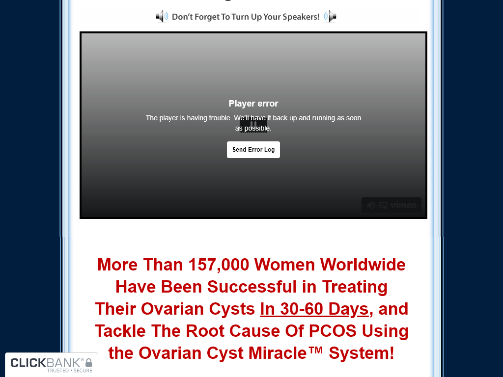 OVARIAN CYST MIRACLE REVIEW – I AM FURIOUS I WAITED 6 MONTHS