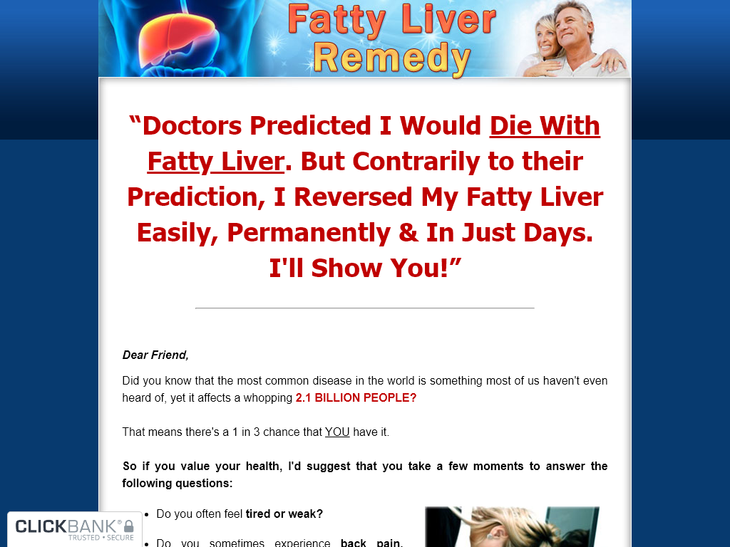 FATTY LIVER REMEDY REVIEW : RESULTS THAT FELT ILLEGAL