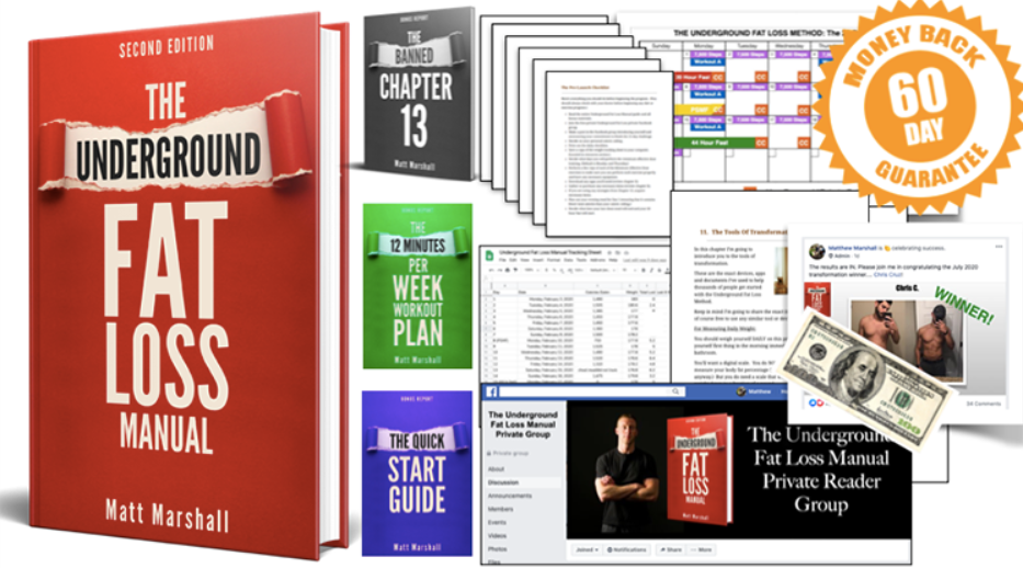 THE UNDERGROUND FAT LOSS MANUAL REVIEW : I STARTED TODAY AND LOOK!