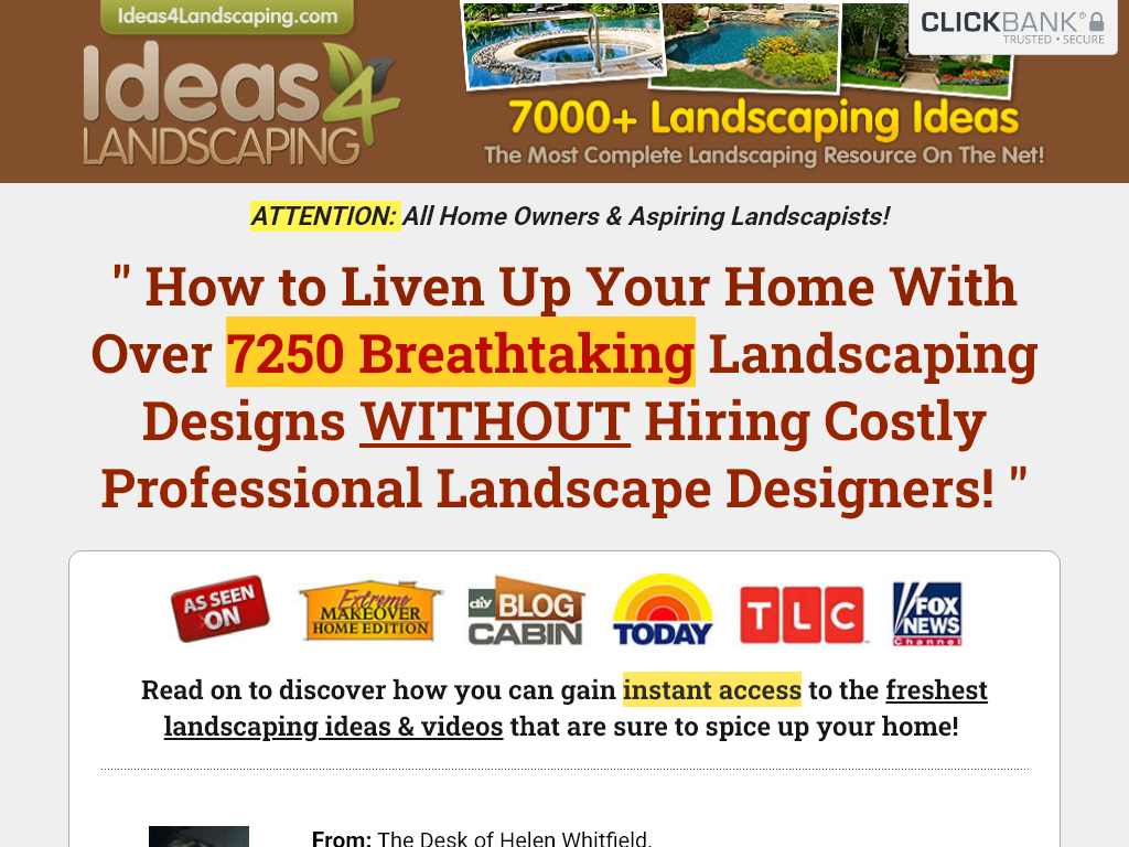 LANDSCAPING IDEAS REVIEW – THE CLARITY I GAINED