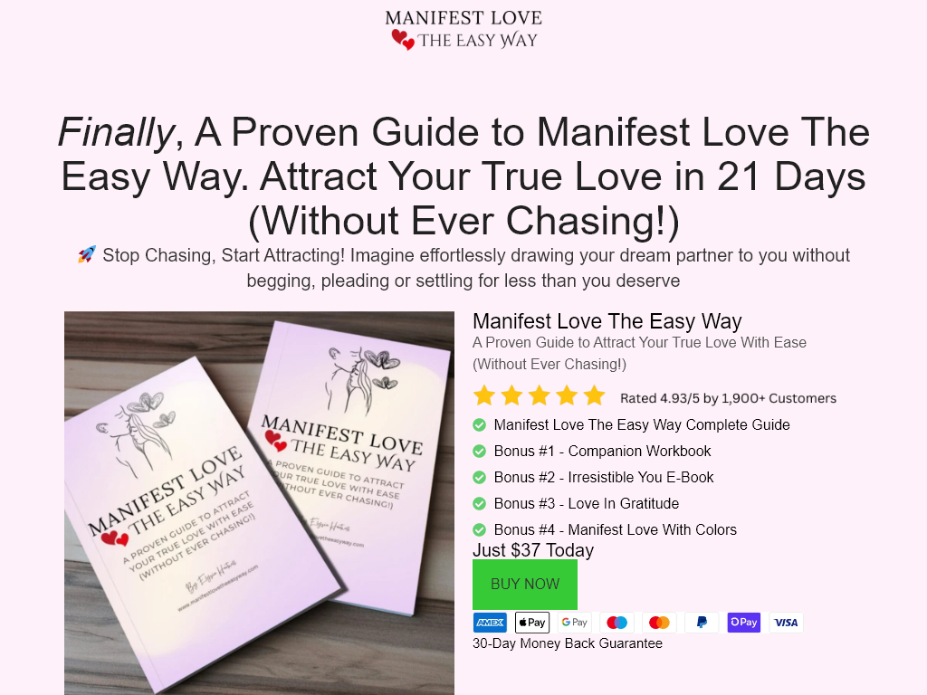 LOVE MANIFESTATION GUIDE REVIEW : MY 2 WEEK BEFORE AND AFTER DATA