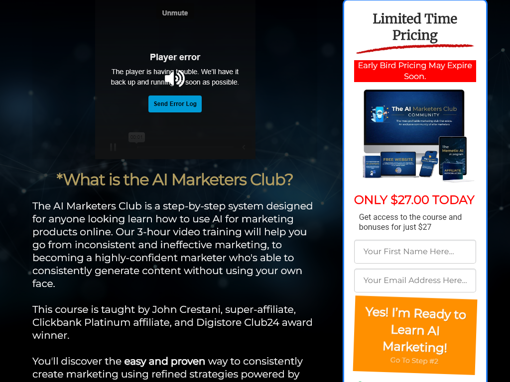 AI MARKETERS CLUB REVIEW – I SAW THE DIFFERENCE IN 5 MINUTES