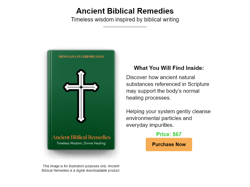 ANCIENT BIBLICAL REMEDIES REVIEW | MY 100 DAY USAGE REVIEW