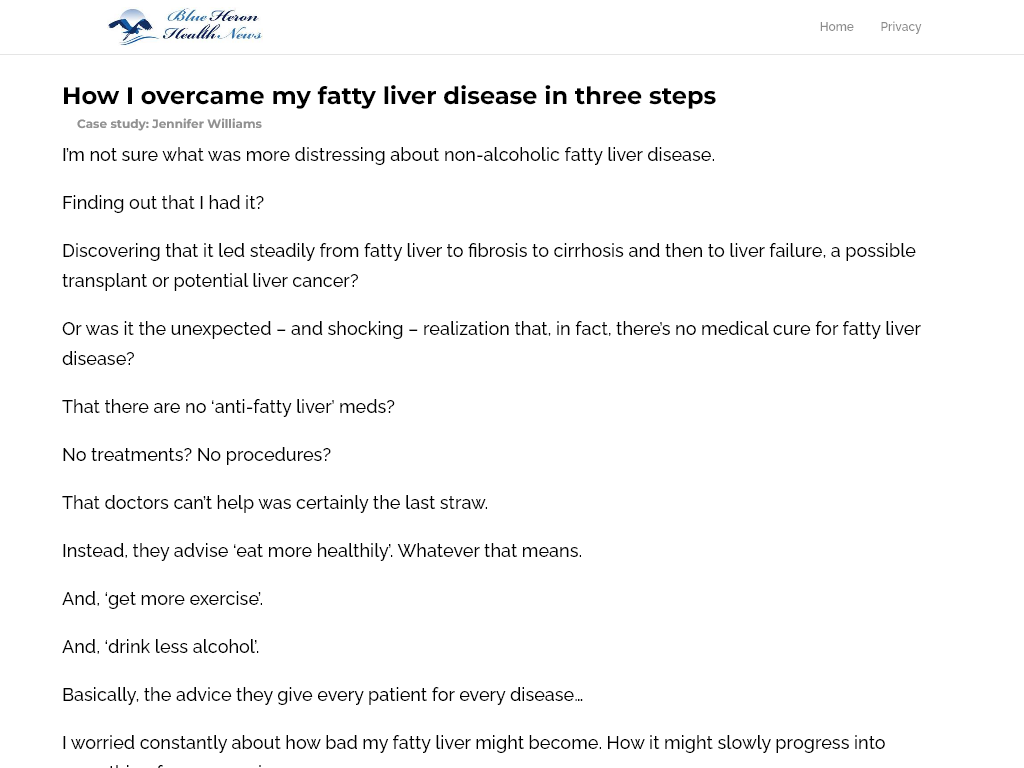 NON ALCOHOLIC FATTY LIVER STRATEGY REVIEW : I WAS SKEPTICAL UNTIL DAY 7