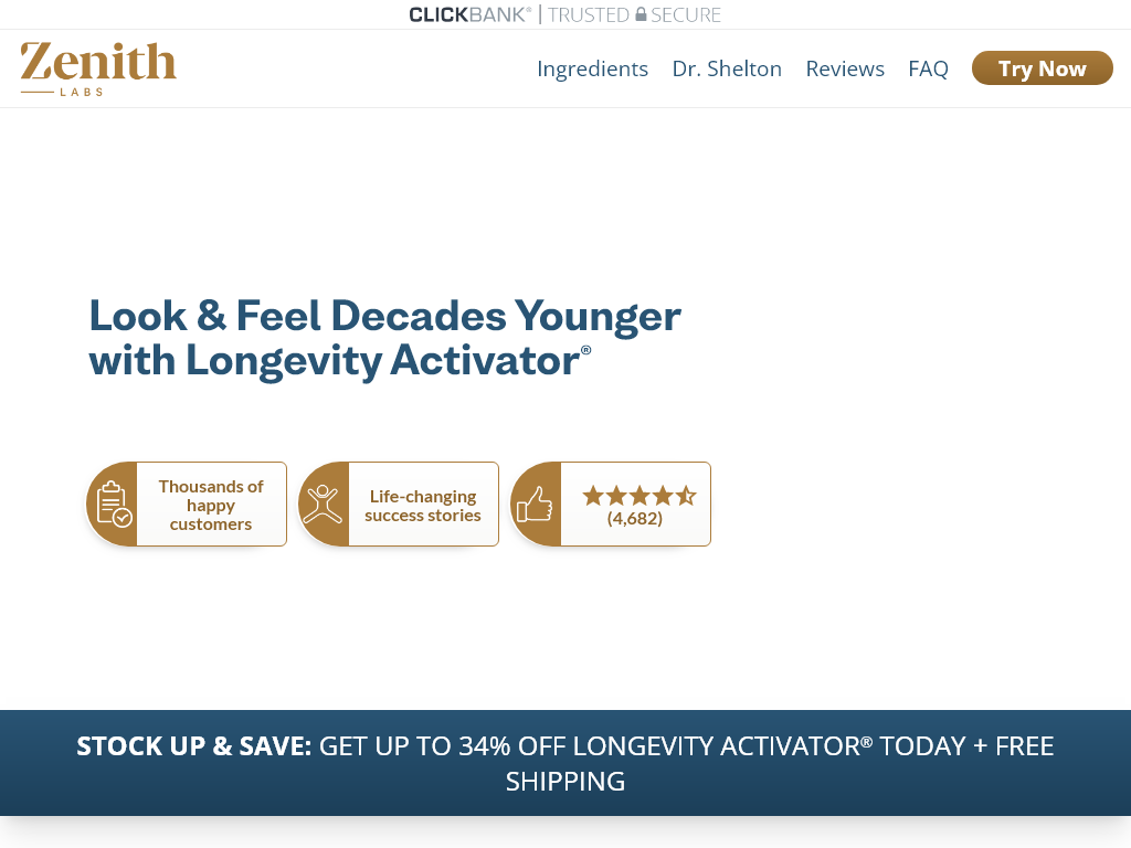 LONGEVITY ACTIVATOR REVIEW – I DOUBLED MY OUTPUT IN 2 WEEKS