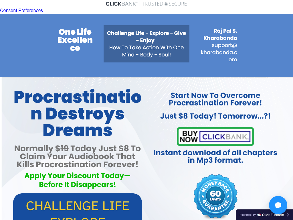 PROCRASTINATION KILLS DREAMS REVIEW : MY 24 HOUR TRANSFORMATION