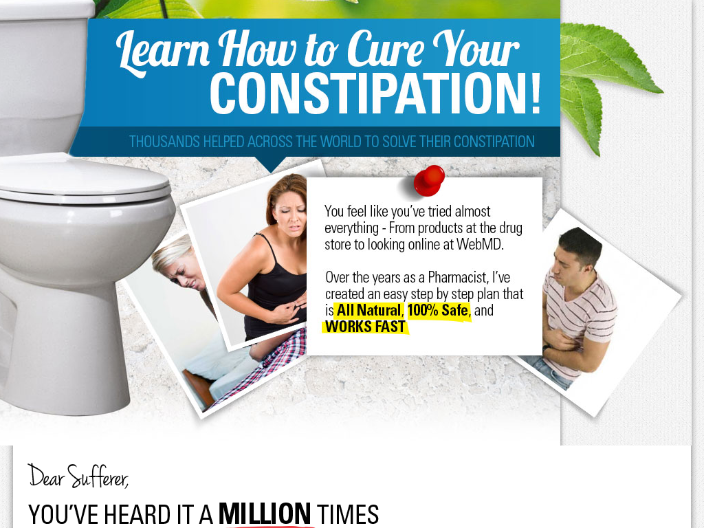 NATURE’S QUICK CONSTIPATION CURE REVIEW – I SAW CHANGES INSTANTLY