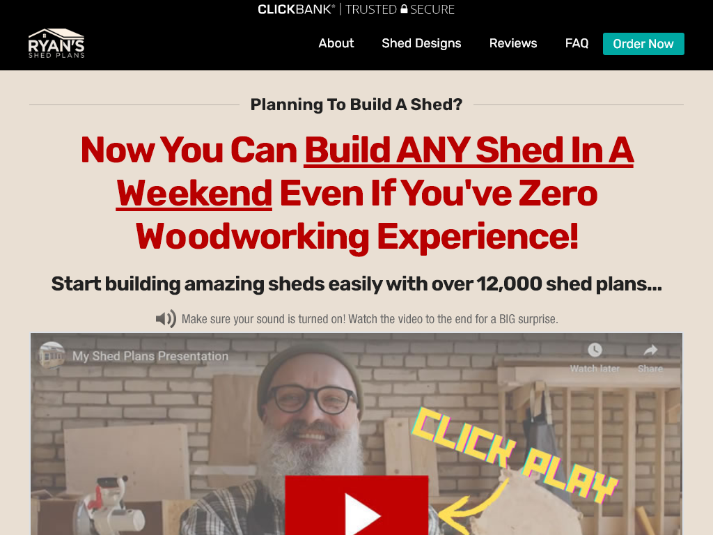 MY SHED PLANS REVIEW : MY FULL VIDEO BREAKDOWN