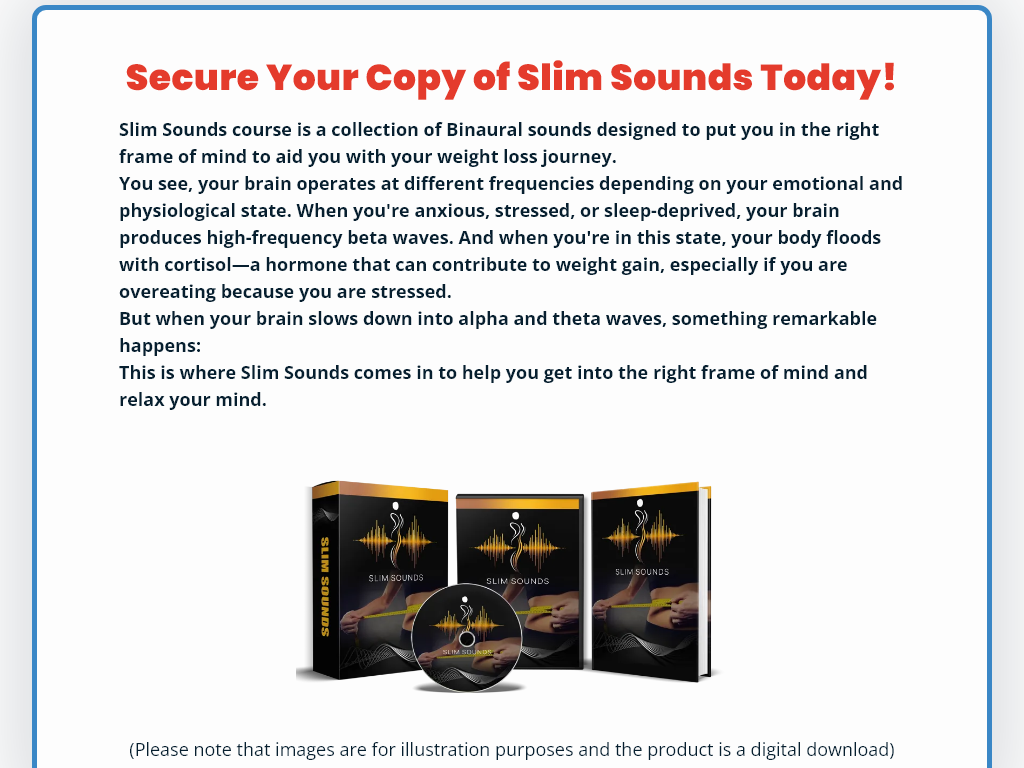SLIM SOUNDS REVIEW : THE RESULT THAT LASTED ALL DAY