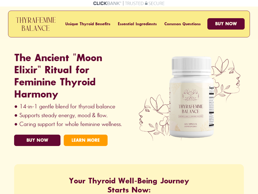 THYRAFEMME BALANCE REVIEW : THE SOLUTION I DESERVED