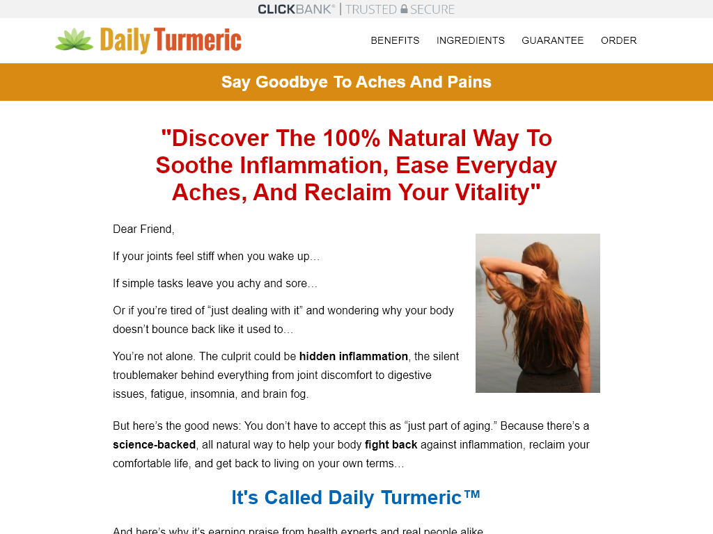 DAILY TURMERIC REVIEW : THE DAY EVERYTHING CLICKED