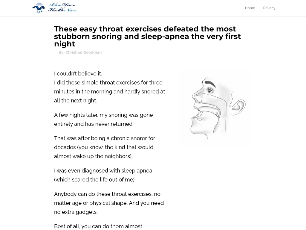 STOP SNORING AND SLEEP APNEA EXERCISE PROGRAM REVIEW | MY 3 MONTH JOURNEY STARTS NOW