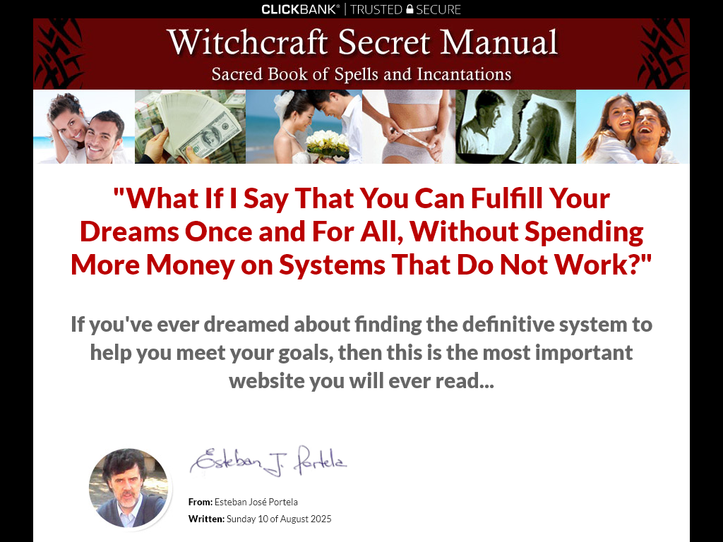 WITCHCRAFT SECRET MANUAL REVIEW | THE 10 DAY LEARNING CURVE